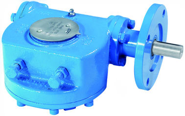 High Efficiency Blue Color Electric Actuator Valve Gear Operator Stainless Input Shaft