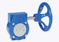 Single Stage Handwheel Gearbox Butterfly Valve  Nickel - Plated Input Shaft