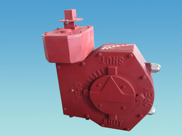 Gray Iron Casing Gearbox Ball Valve Designed With A Lock Mechanism
